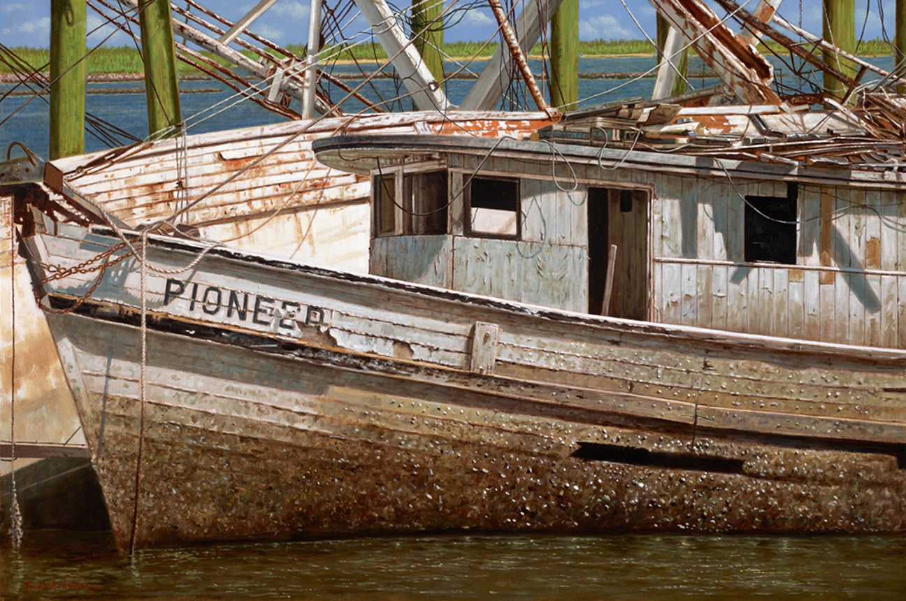 Old Pioneer Shrimp Boat